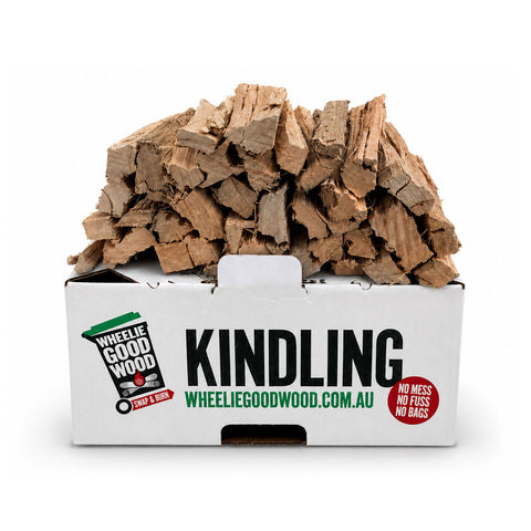 Kindling Box- 5kg | Wheelie Good Wood